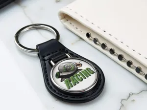 Porte-clé Cuir Force Solide Design Moderne
